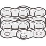 Renold Renold (Blue Box) 10B-2 Offset Link Steel Roller Chain Link