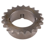 RS PRO 21 Tooth Taper Bush Sprocket 12B-1 Chain Type