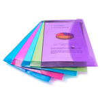 Rapesco Assorted Foolscap Punched Pocket