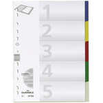 Durable Assorted A4 File Divider