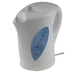 RS PRO 1.7L 1200W Kettle, White