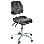 RS PRO Grey Fabric Lab Chair