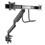 StarTech.com Desk Mounting Monitor Arm for 2 x Screen, 32in Screen Size