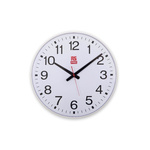 RS PRO White Analog Wall Clock, 420mm Diameter