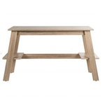 RS PRO Computer Desk, 745mm x 1400mm x 580mm
