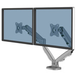 Fellowes Desk Mounting Monitor Arm for 2 x Screen, 39in Screen Size