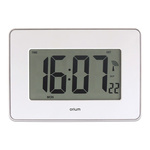 Orium White Analog Desktop, Wall Clock