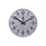 RS PRO White Analog Wall Clock, 300mm Diameter