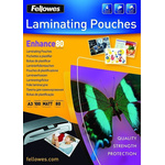 Fellowes A3 Laminator Pouches 80micron Thickness, 100 Pack Quantity