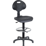 RS PRO Black Plastic Drafting Chair