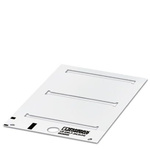 Phoenix Contact Panel Marker, 53.7mm Length, 0.5mm Height