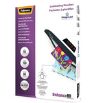 Fellowes A5 Glossy Laminator Pouches 80micron Thickness, 100 Pack Quantity