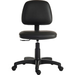 RS PRO Black Polyurethane Lab Chair, 90kg Weight Capacity
