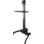 StarTech.com CPU Holder, Max 50.4 → 63in Monitor With Extension Arm