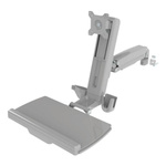 RS PRO Sit-Stand Workstation, Max 30in Monitor, 1 Supported Display(s) With Extension Arm