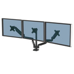 Fellowes Desk Mounting Monitor Arm for 3 x Screen, 30in Screen Size