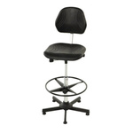 Bott Black Vinyl Drafting Chair
