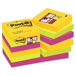 Post-It Assorted Sticky Note, 12 Notes per Pad, 47.6mm x 47.6mm