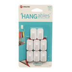 Velcro HANGables 19 x 32 mm White Adhesive Hook x 8
