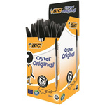 Bic Black Ball Point Pen, 1 mm Tip Size