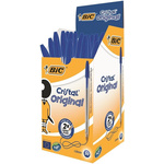 Bic Blue Ball Point Pen, 1 mm Tip Size