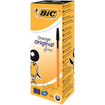 Bic Black Ball Point Pen, 0.8 mm Tip Size