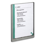 Durable Grey A4, 297mm Height