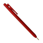BS Teasdale Red Ball Point Pen