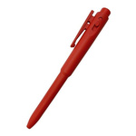 BS Teasdale Red Ball Point Pen
