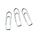Whitecroft Essentials Steel Paperclip