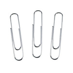 Whitecroft Essentials Steel Paperclip