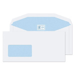 White DL Window Self-Seal Flap Mailing Envelope