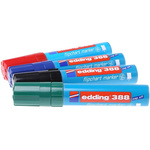 Edding Broad, Extra Broad, Medium Tip Assorted Marker Pen