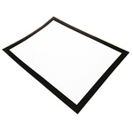 Durable Black A4 PVC Information Frame, 297mm Height, 210mm Width