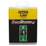 Stanley 6mm Staples 5000 Per pack