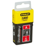 Stanley 8mm Staples 1000 Per pack