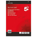 RS PRO Plain A1 Flip Chart, 40 Sheets