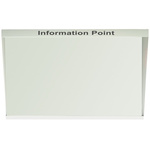 Bott Magnetic Metal Information Board, 1500mm Height, 950mm Width