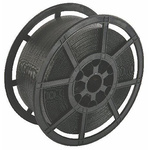 RS PRO Black Strapping, 1000m Length, 12.4mm Width, 260kg Breaking Strain