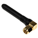 RF Solutions ANT-24G-HL90-SMA Stubby WiFi Antenna with SMA Connector, WiFi