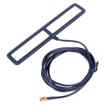 Siretta ALPHA40/5M/SMAM/S/S/29 T-Bar Multiband Antenna with SMA Connector, 2G (GSM/GPRS), 3G (UTMS), 4G (LTE) 5G (LTE),