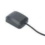 Siretta MIKE11/3M/SMAM/S/S/17 Square GPS Antenna with SMA Connector, GPS