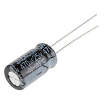 RS PRO 470μF Aluminium Electrolytic Capacitor 25V dc, Radial, Through Hole