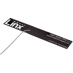 Linx ANT-5GW-FPC-LH100M4 Plate Omnidirectional Antenna with MHF4 Connector, 4G, 5G, NB IoT