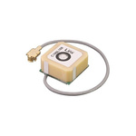 TE Connectivity ANT-GNCP-C106L160 Square Directional GPS Antenna with U.FL Connector, GPS