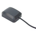 Siretta MIKE3A/3M/SMAM/S/S/17 Square GPS Antenna with SMA Connector, GPS