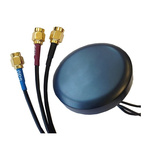 RF Solutions ANT-GGWPUKS-SMA Puck Multiband Antenna with SMA Connector, 2G (GSM/GPRS), 3G (UTMS), GPS, WiFi