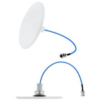 Laird External Antennas CFSA69383P-30D43F Plate Multiband Antenna with 4.3- 10 Connector, 2G (GSM/GPRS), 3G (UTMS), 4G