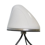 Mobilemark SMWG-312-3C3C2C-WHT-180 Shark Fin Multi-Band Antenna with SMA Male Connector, 4G (LTE), GPS, WiFi (Dual Band)