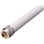 Linx ANT-8/9-IPW1-NP Whip Omni-Directional Telemetry Antenna with Type N Male Connector, ISM Band